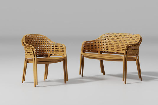 Sala de Exterior Amalfi, Naranja