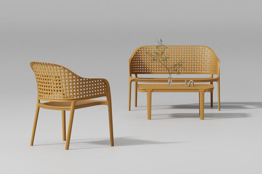 Sala de Exterior Amalfi, Naranja