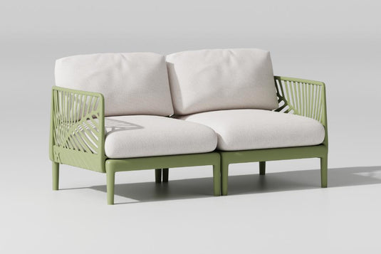 Sala de Exterior Astratto, Verde Olivo