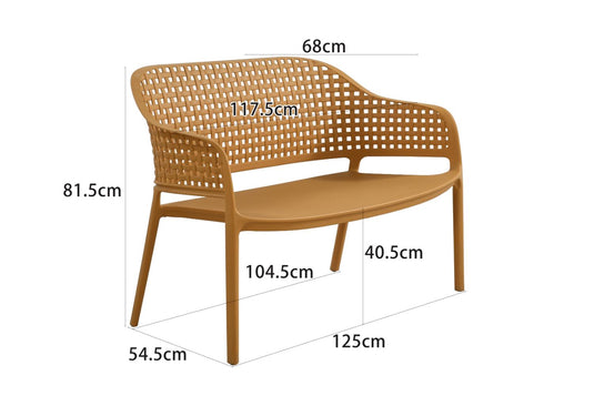 Sala de Exterior Amalfi, Naranja