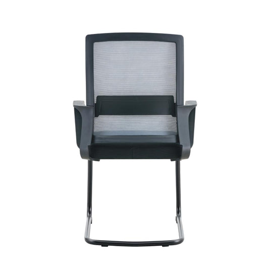 Silla de Escritorio Prestige, Gris, Ergonómica con Reposabrazos
