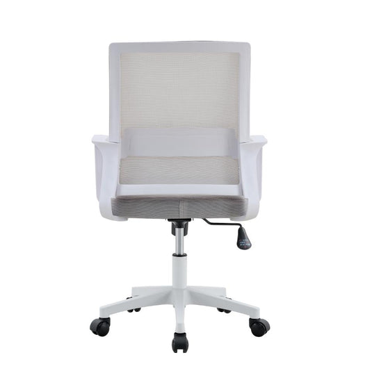 Silla de Escritorio Regal, Gris, Ergonómica con Reposabrazos