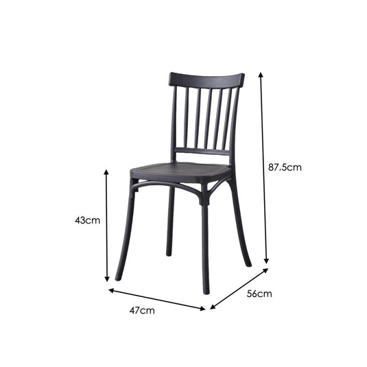 Combo Comedor Beton , Incluye Comedor y 4 Sillas