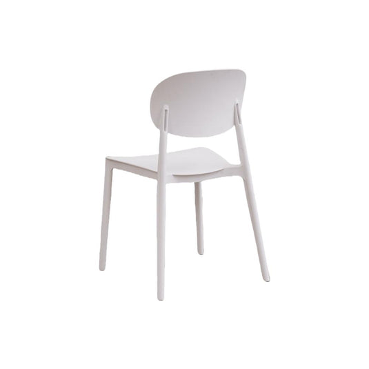 Silla Milan, Color Blanco, Con espaldar y diseño Moderno
