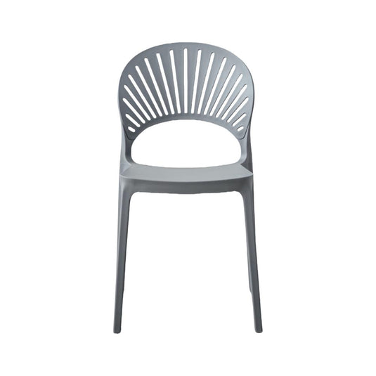 Silla Paraiso, Color Gris Oscuro, Con espaldar y diseño Moderno