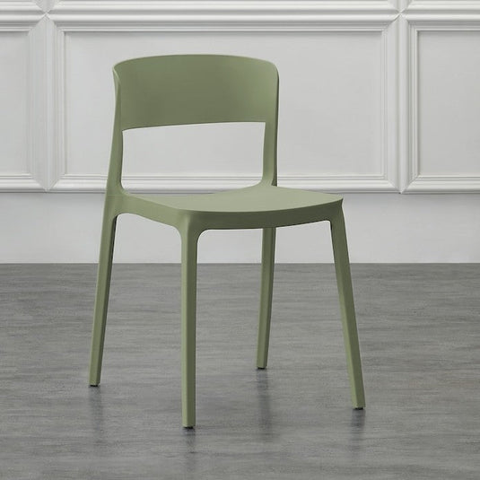 Set de 2 Sillas Mónaco, Color Verde, con Espaldar y Diseño Moderno