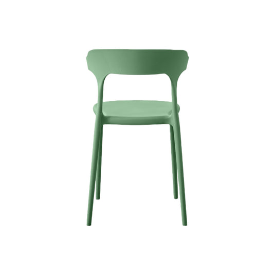 Set de 2 Sillas Elena, Color Verde, Diseño Moderno