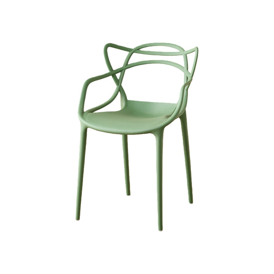 Set de 2 Sillas Palermo, Color Verde, con Espaldar y Diseño Moderno