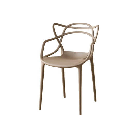 Set de 2 Sillas Palermo, Color Taupe, con Espaldar y Diseño Moderno