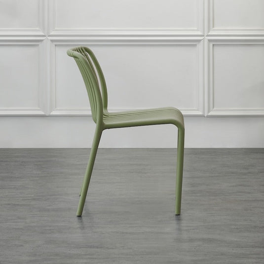 Set de 2 Sillas Terra, Color Verde, con Espaldar