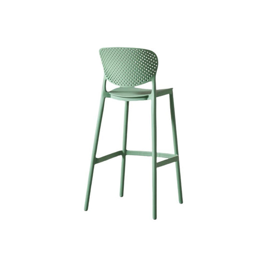 Set de 2 Sillas para Bar Río, Color Verde Olivo, Diseño Moderno