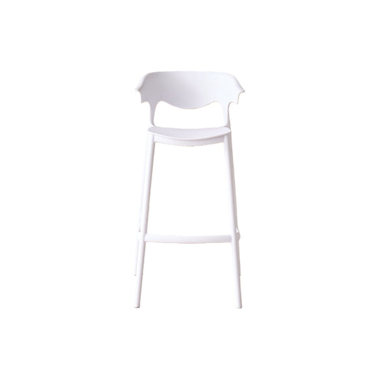 Set de 2 Sillas para Bar Elena, Color Blanco, Diseño Moderno