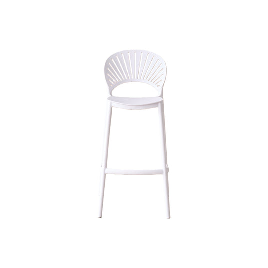 Set de 2 Sillas para Bar Paraíso, Color Blanco, Diseño Moderno
