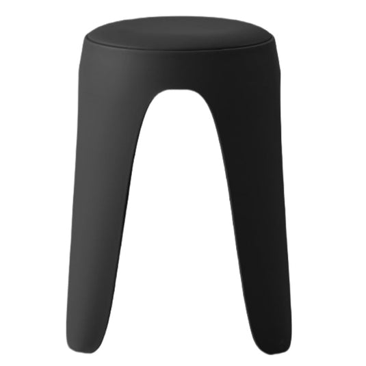 Set de 2 Butacos con Cojín Else, Color Negro, Diseño Moderno Incluye Cojín