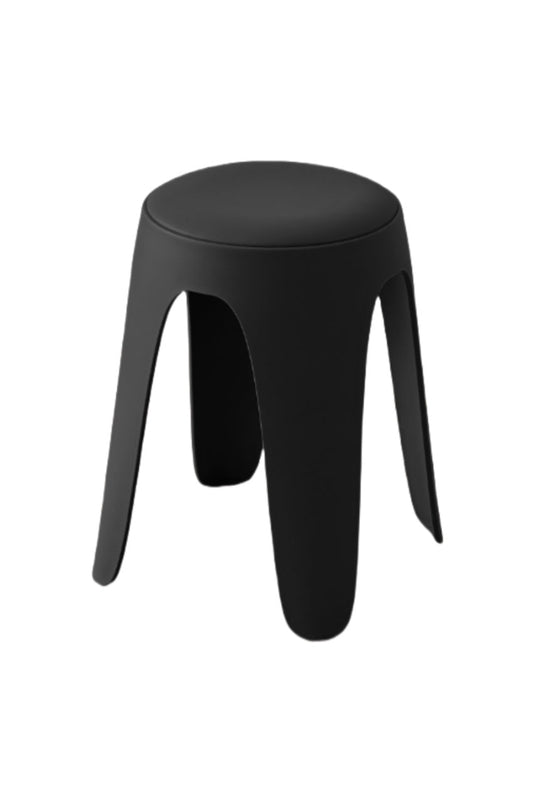 Butaco con Cojín Else, Color Negro, Diseño Moderno Incluye Cojín