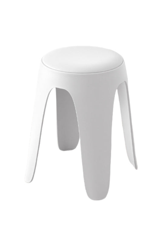 Butaco con Cojín Else, Color Blanco, Diseño Moderno Incluye Cojín