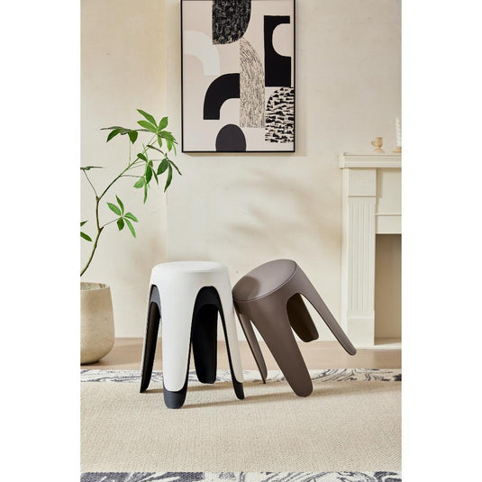 Butaco Con Cojin Else, Color Negro, Diseño Moderno incluye cojín