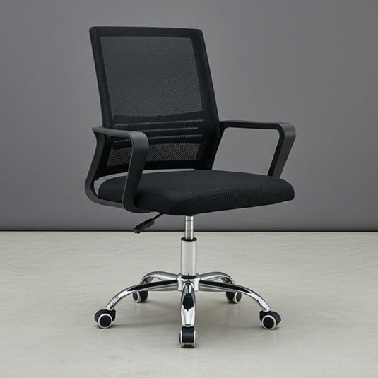 Silla de Escritorio Imperial, Negro, ergonómica con reposabrazos