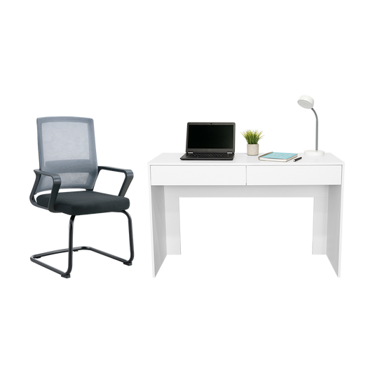 Combo para Oficina Nexor, Incluye Escritorio y Silla de Escritorio