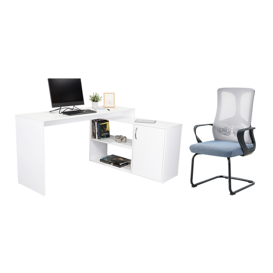 Combo para Oficina Home Incluye Escritorio y Silla de Escritorio