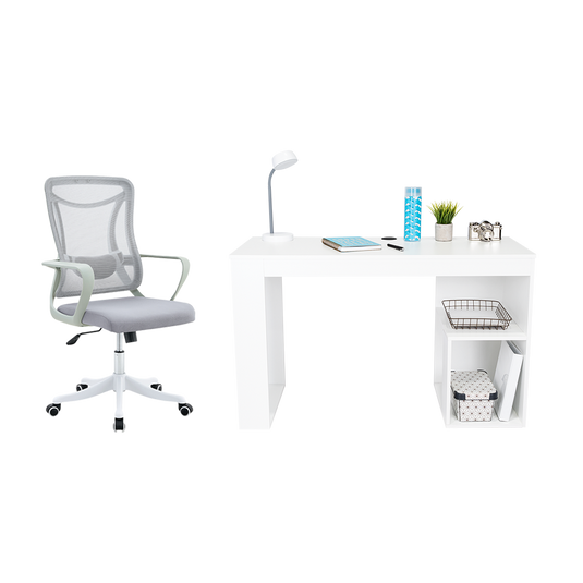 Combo para Oficina Smart, Incluye Escritorio y Silla de Escritorio