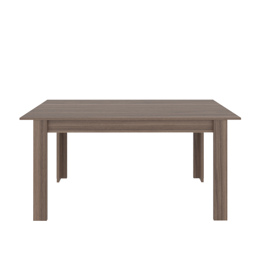 Mesa para Comedor Estrella 160, Avellana, con Espacio para Cuatro Personas, No Incluye Sillas