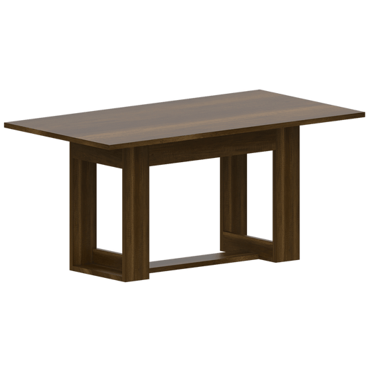 Combo Comedor Sonora, Cobre, Wengue y Café Claro, Incluye Comedor y 6 Sillas - VIRTUAL MUEBLES