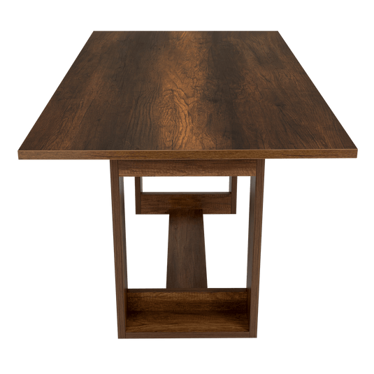 Mesa Para Comedor Volder, Cobre, con amplia superficie, No incluye Sillas