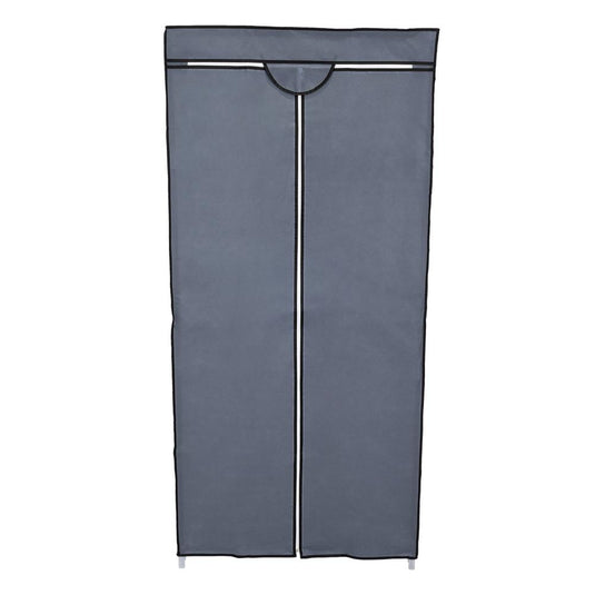 Clóset Portátil Jeasken, Gris, Variedad de Entrepaños en Tela