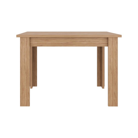 Mesa para Comedor Estrella 110, Miel, con Espacio para Cuatro Personas, No Incluye Sillas