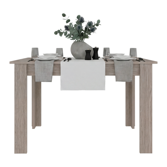Mesa para Comedor Estrella 120, Positano, con Espacio para Cuatro Personas, No Incluye Sillas