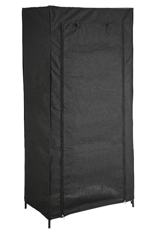 Closet Organizador Tuco, Negro, De tela, con espacio para organizar ropa