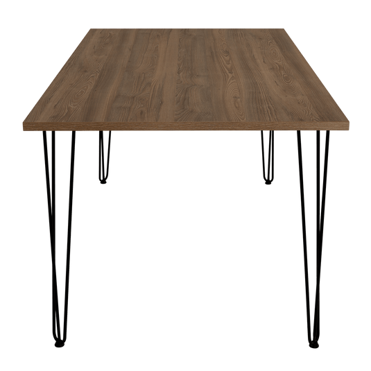 Comedor Lara, Miel, con Amplia Superficie - VIRTUAL MUEBLES
