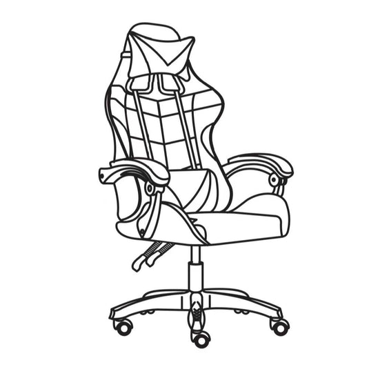 Combo para Oficina Vitorino, Verde y Negro, Incluye Silla y Escritorio Gamer
