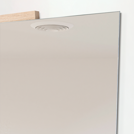 Espejo Rectangular Aleska, Color Madera Clara