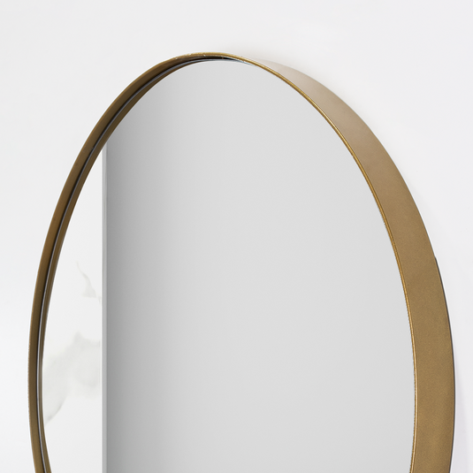 Espejo Circular D58 Dorado