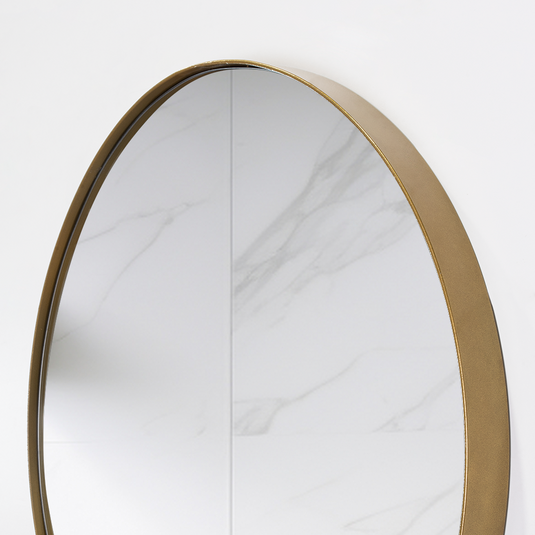 Espejo Circular D58 Dorado