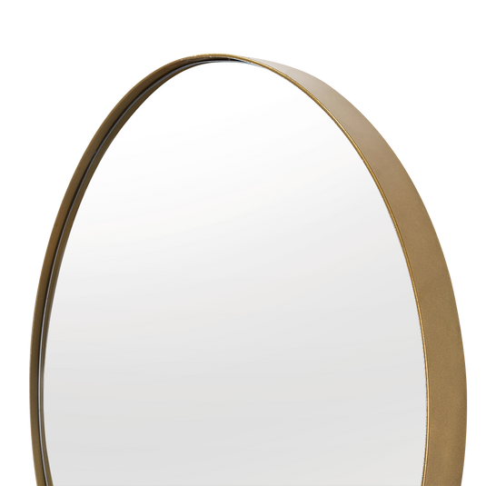 Espejo Circular D58 Dorado