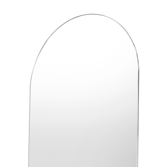 Espejo Curvo Lucera, Gris, Diseño Moderno