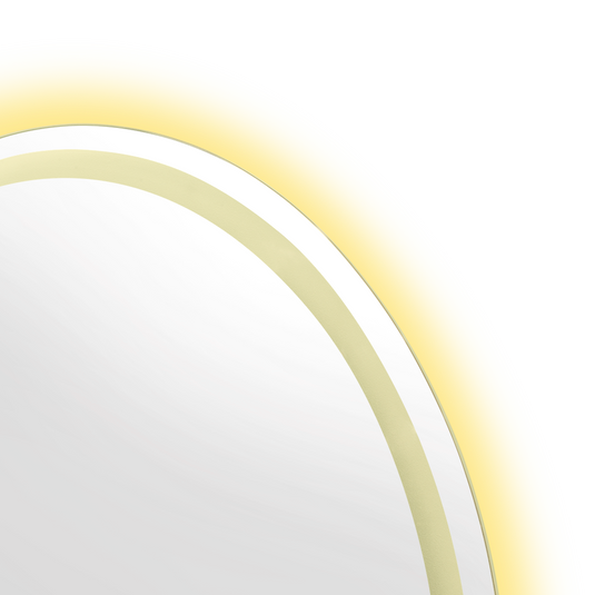 Espejo Circular Lotto, con Luz LED y Botón Touch