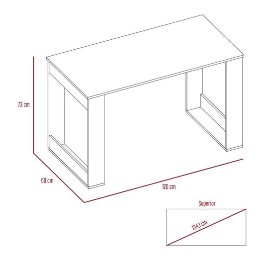 Combo para Oficina Fennel, Incluye Escritorio y Silla de Escritorio