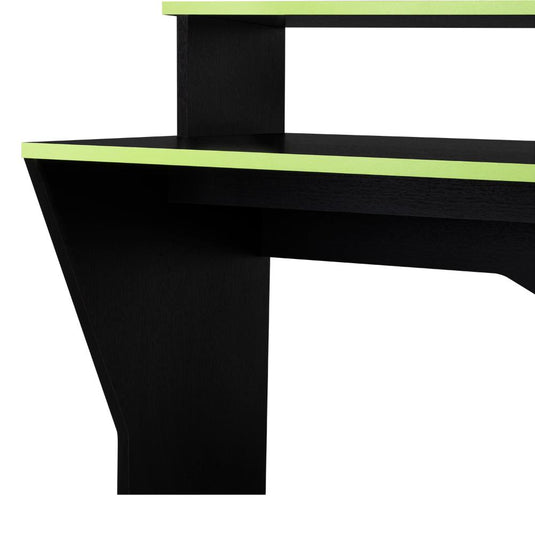 Combo para Oficina Vitorino, Verde y Negro, Incluye Silla y Escritorio Gamer