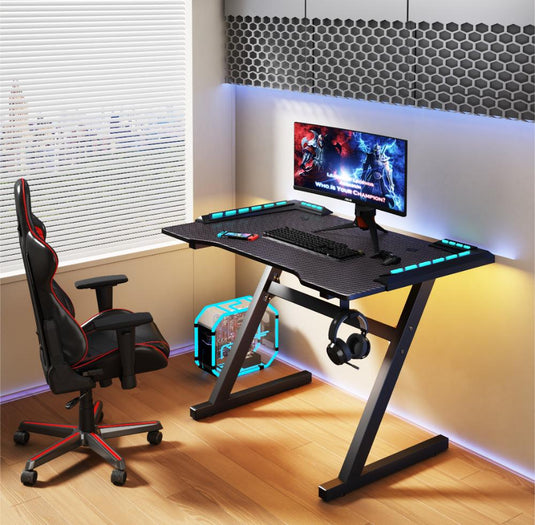Combo Gamer Mind, Incluye Escritorio y Silla Gamer