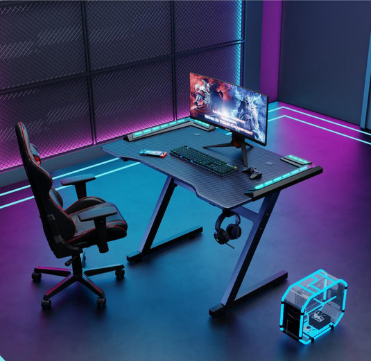 Combo Gamer Mind, Incluye Escritorio y Silla Gamer