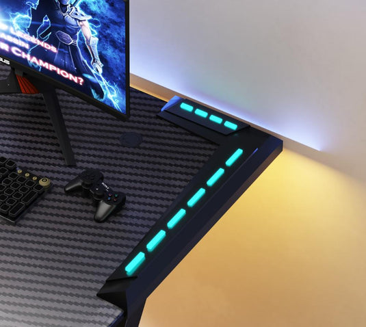 Combo Gamer Mind, Incluye Escritorio y Silla Gamer