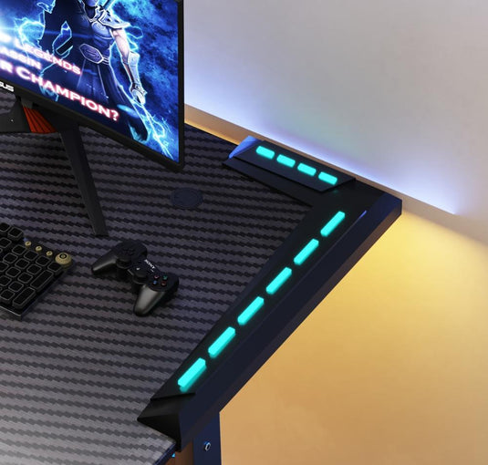 Combo Gamer Zero, Incluye Escritorio y Silla Gamer