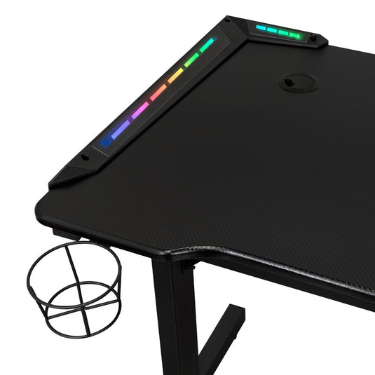 Combo Gamer Fire, Incluye Escritorio y Silla Gamer