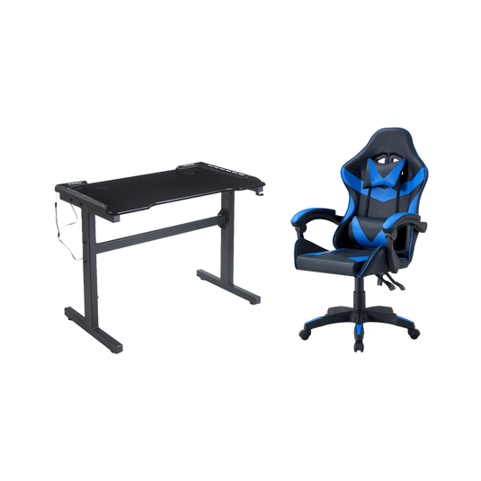 Combo Gamer Zero, Incluye Escritorio y Silla Gamer