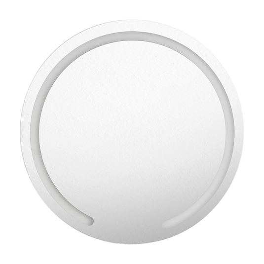 Espejo Ovalle, Circular con Diseño en Sandblasting
