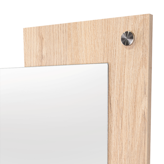 Espejo Rectangular Paduk, Color Madera Clara